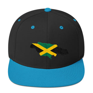 Jamaica Flag Snapback Hat