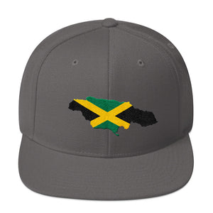 Jamaica Flag Snapback Hat