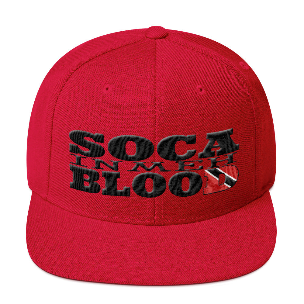 Soca in meh Blood Snapback Hat
