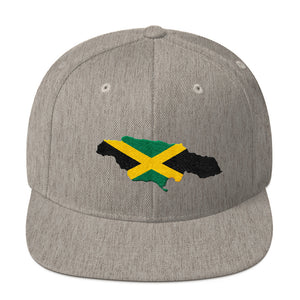 Jamaica Flag Snapback Hat