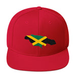 Jamaica Flag Snapback Hat