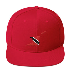 Trinidad Flag Snapback Hat