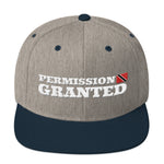 Permission Granted Snapback Hat