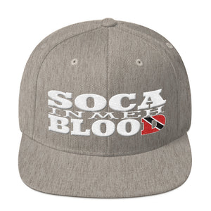 Soca in Meh Blood Snapback Hat V2